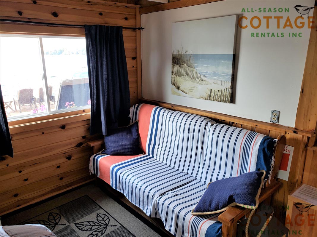 There is also a double futon in the Bunkie